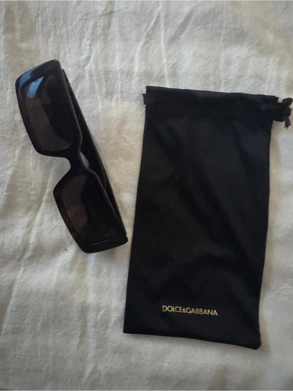 Dolce & Gabbana Havana Brown Square Sunglasses Made in Italy